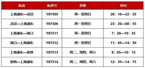 海南穿梭新動脈 金鵬航空十月底加密滬漢、滬瓊、滬泉航線
